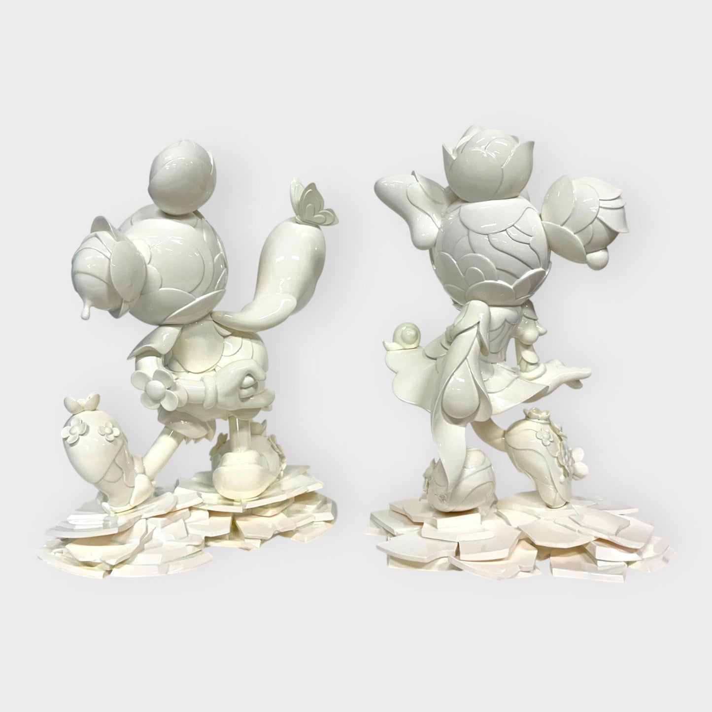 Mickey & Minnie 90th Anniversary White Set Signed