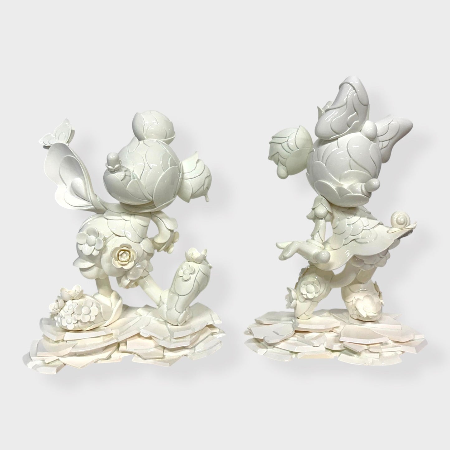 Mickey & Minnie 90th Anniversary White Set Signed