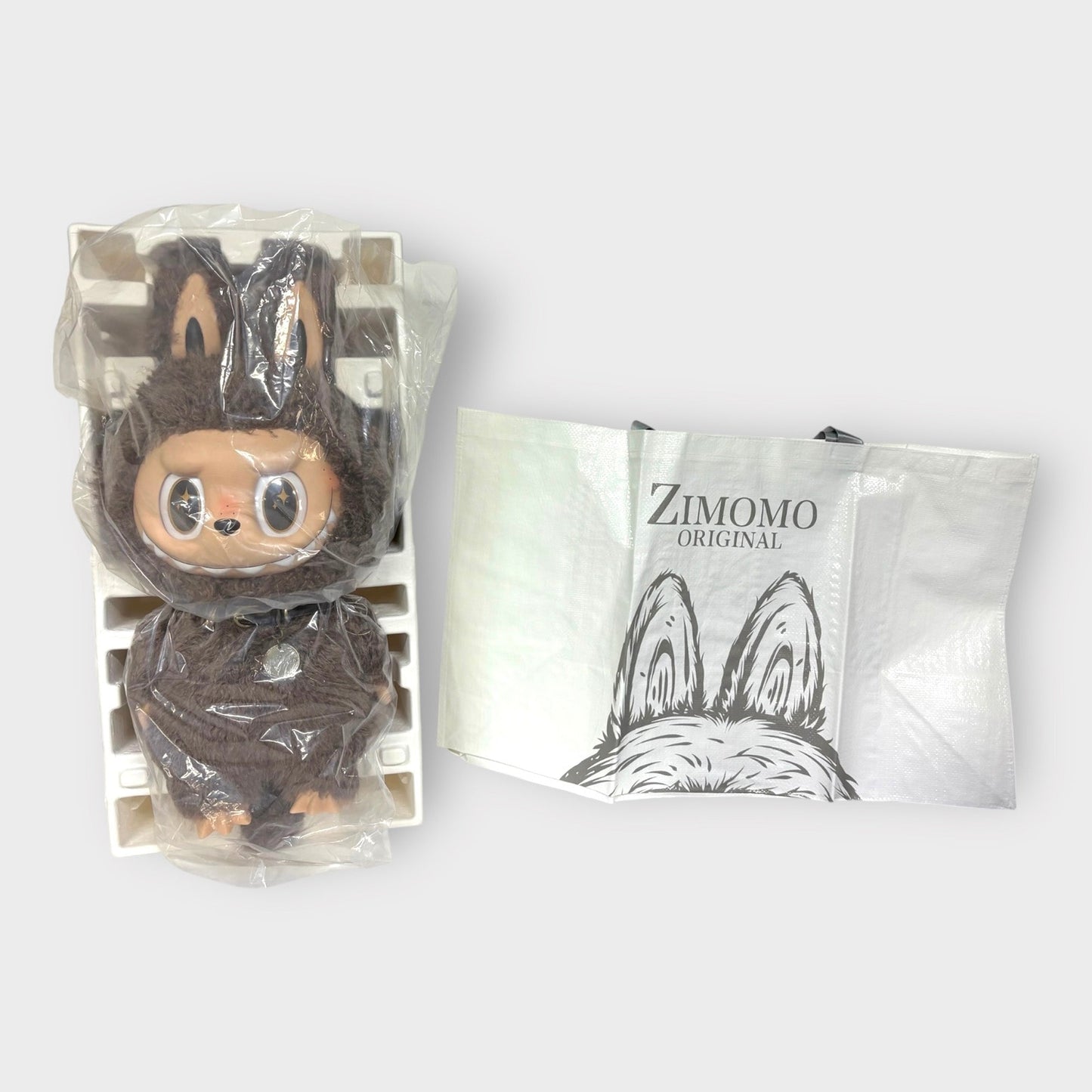 Monster ZIMOMO I Found You Vinyl Doll and Tote Bag