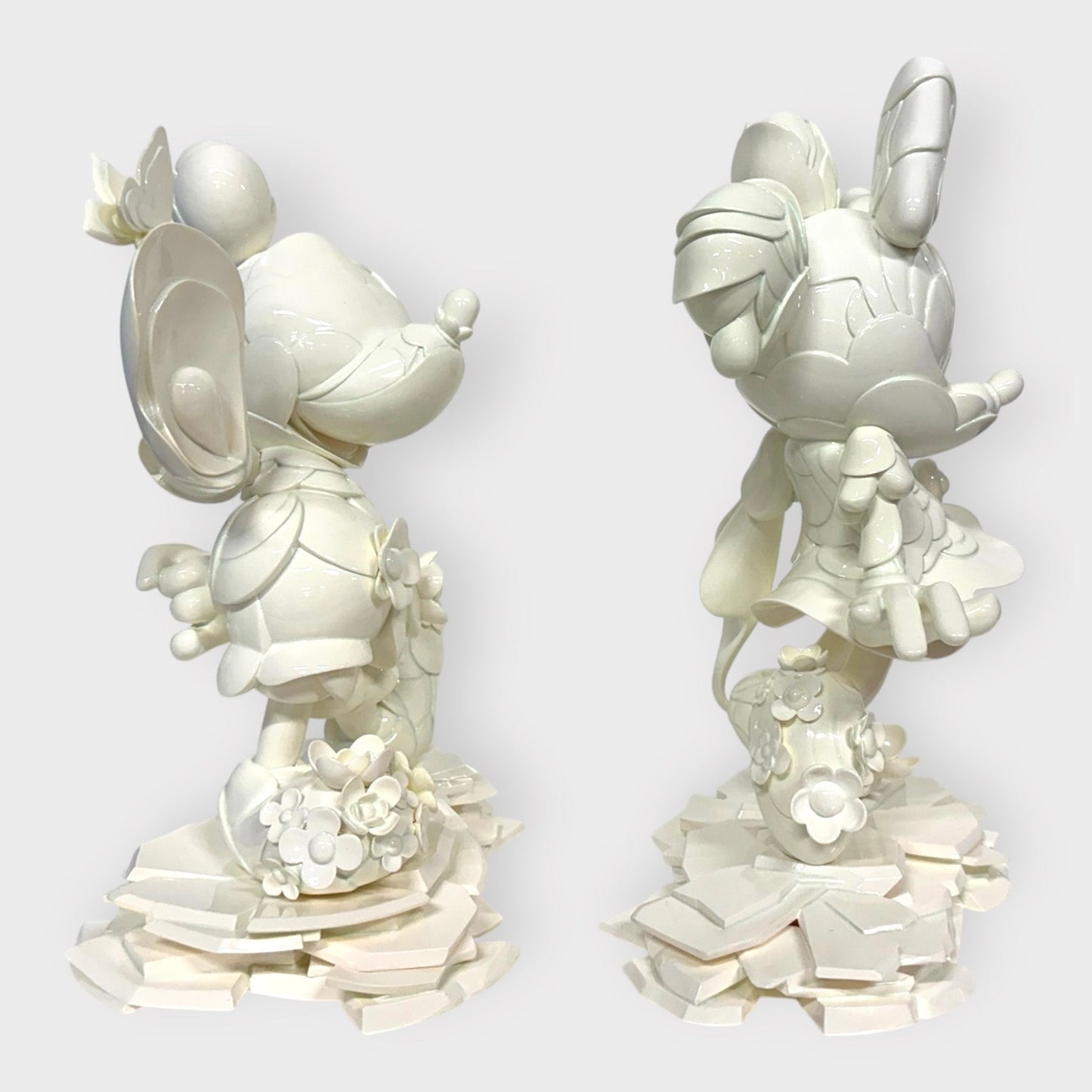 Mickey & Minnie 90th Anniversary White Set Signed