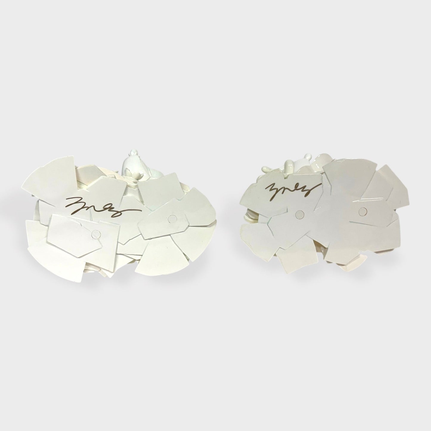 Mickey & Minnie 90th Anniversary White Set Signed