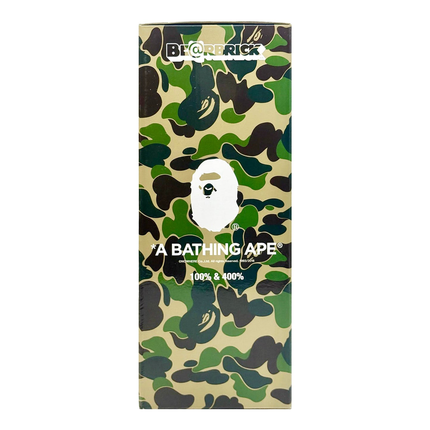 Black and green violent bear