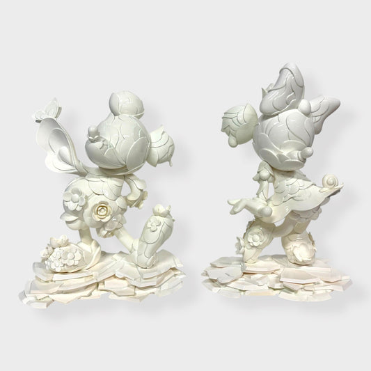 Mickey & Minnie 90th Anniversary White Set Signed