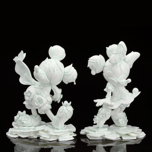 Mickey & Minnie 90th Anniversary White Set Signed